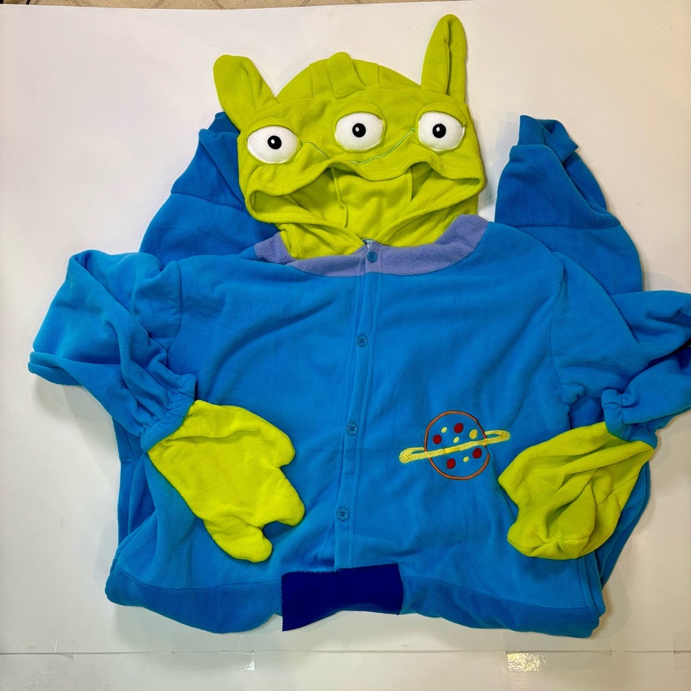 Toy Story Alien Costume Onesie Pajama with Hood